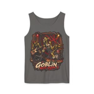 Goblin Noise Union Band Tank Top — Punk Rock Concert Graphic Tank