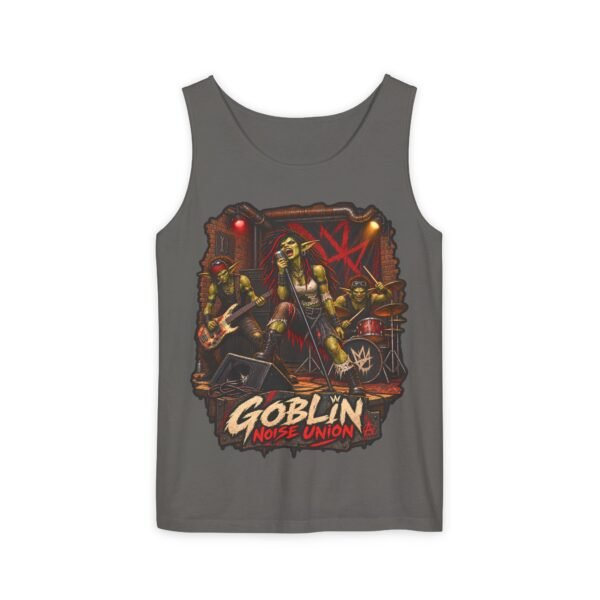 Goblin Noise Union Band Tank Top — Punk Rock Concert Graphic Tank