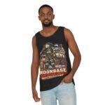 Moonbase Sanitation Crew Tank Top — Retro Space Janitor Graphic