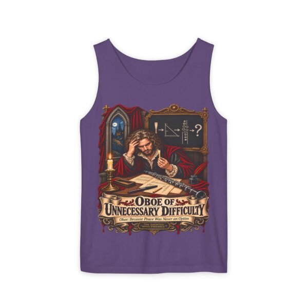 Oboe of Unnecessary Difficulty Tank Top — Funny Musician Gift