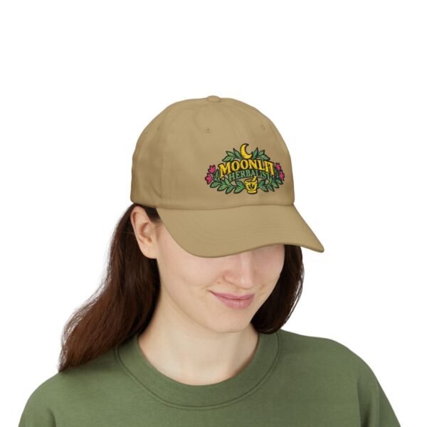 Dad Cap — Moonlit Herbalist Floral Embroidered Hat
