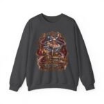 Vintage Ballerina Crewneck Sweatshirt — 'Clockwork Lullaby' Gothic Ballet Graphic