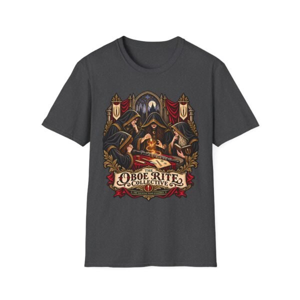 The Oboe Rite Collective Gothic Oboe Musician T Shirt
