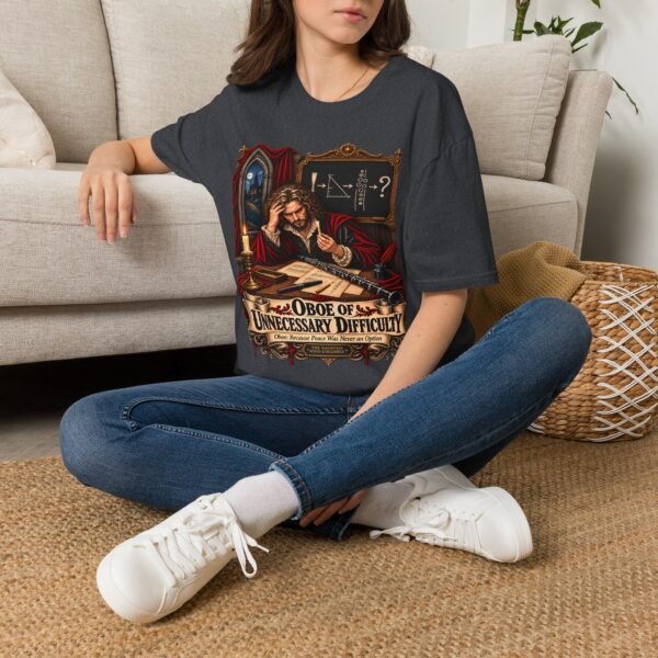 T-Shirt — Oboe of Unnecessary Difficulty Vintage Musician Tee
