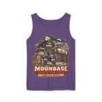 Moonbase Sanitation Crew Tank Top — Retro Space Janitor Graphic