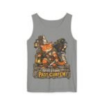 Questing Past Curfew Tank Top — Retro RPG Cat & Crow Fantasy