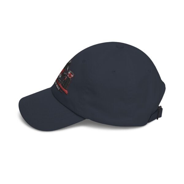 Coffee Raven Dad Cap — Espresso Test Pilot Embroidered Baseball Hat