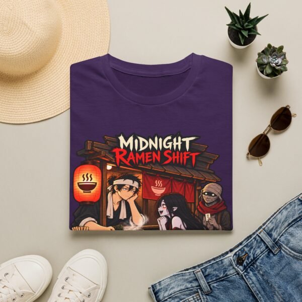 Midnight Ramen Shift Anime Ramen Shop T-Shirt