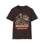 Moonbase Sanitation Crew T-Shirt — Retro Space Possum Graphic Tee