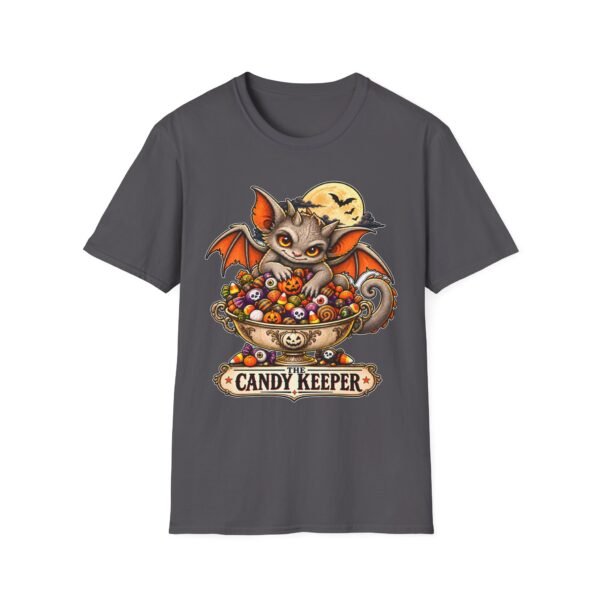 Candy Keeper Bat T-Shirt — Cute Halloween Candy Bowl Tee