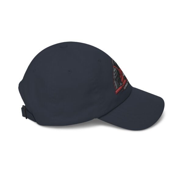 Coffee Raven Dad Cap — Espresso Test Pilot Embroidered Baseball Hat