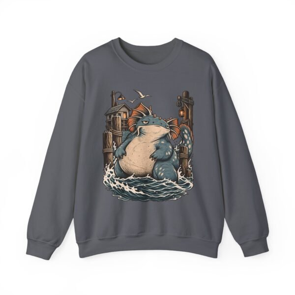 Sea Monster Harbor Beast Crewneck Sweatshirt