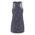 Floral Mosaic Racerback Dress — All-Over Print Summer Sundress