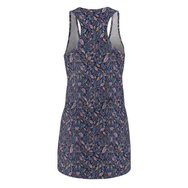 Floral Mosaic Racerback Dress — All-Over Print Summer Sundress