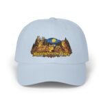Moonlight in the Pines Dad Cap — Vintage Wilderness Embroidered Hat
