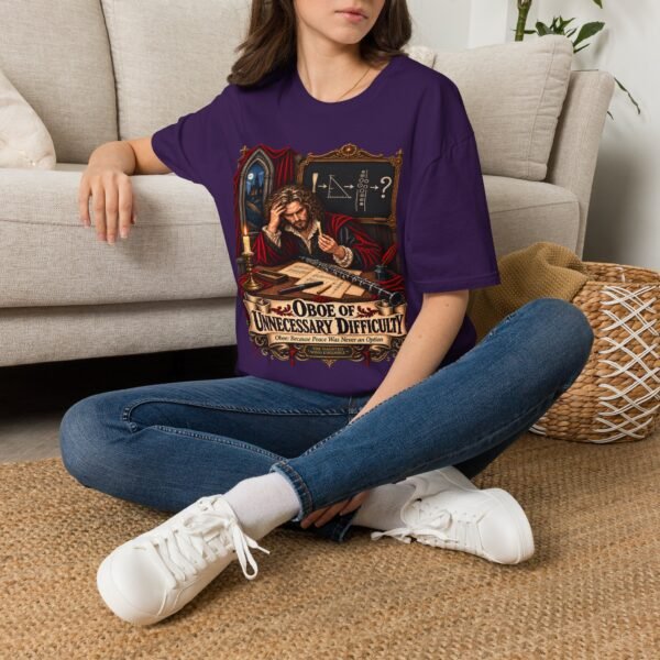 T-Shirt — Oboe of Unnecessary Difficulty Vintage Musician Tee