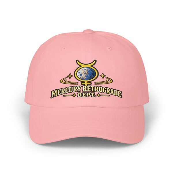 Mercury Retrograde Dept. Vintage Astrology Embroidered Dad Cap