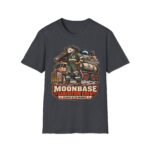Moonbase Sanitation Crew T-Shirt — Retro Space Possum Graphic Tee