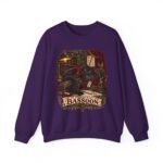 Bassoon Lover Sweatshirt — "My Familiar Plays the Bassoon" Vintage Orchestra Crewneck