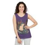 Sea Monster Tank Top — Cute Chubby Kraken Beach Illustration