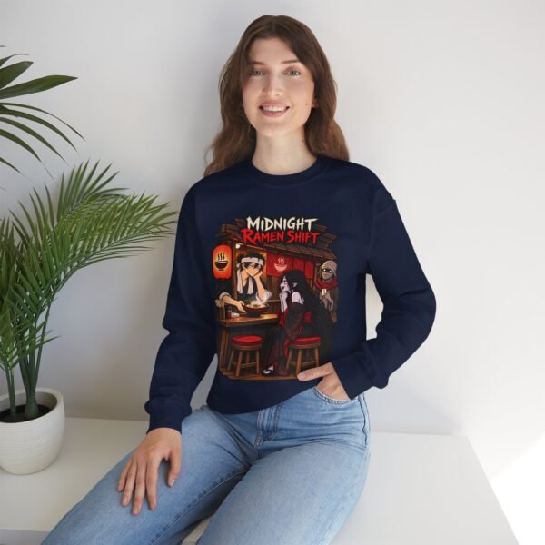 Midnight Ramen Shift Crewneck Sweatshirt