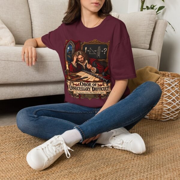 T-Shirt — Oboe of Unnecessary Difficulty Vintage Musician Tee