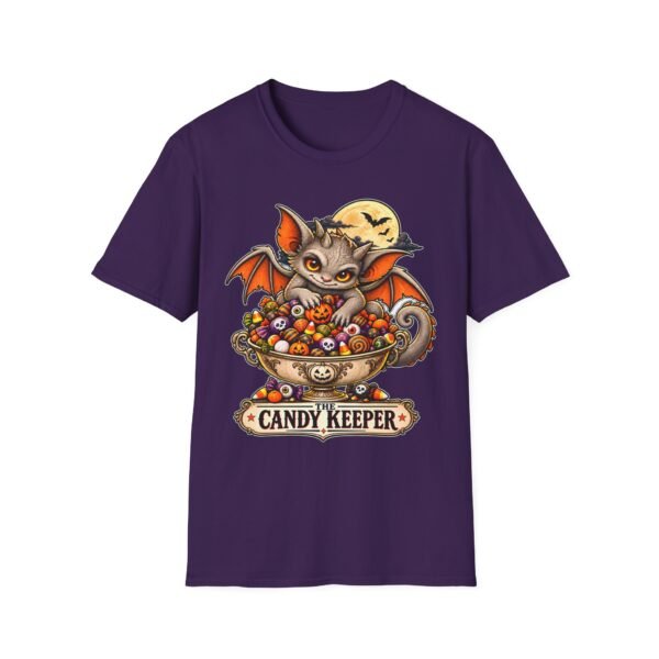 Candy Keeper Bat T-Shirt — Cute Halloween Candy Bowl Tee