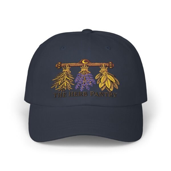Herb Pantry Dad Cap — Embroidered Lavender, Sage & Bay Hat