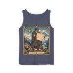The Route Keeper Tank Top — Vintage Map Explorer Graphic Tank
