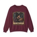 Mystic Radio Tarot Sweatshirt — "The Unheard Signal" Crewneck