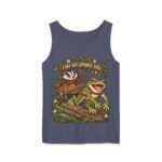 Tank Top — Retro Frog & Cart Rider Graphic “I Did Not Approve This”
