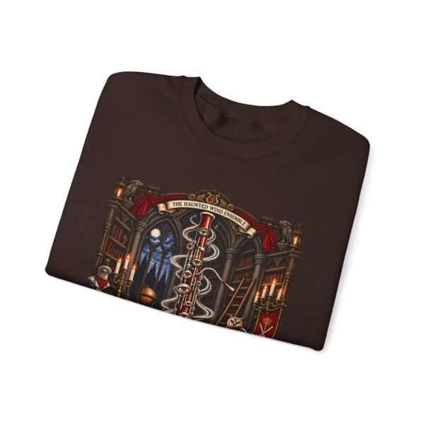 Bassoon Lover Crewneck Sweatshirt — "The Bassoon Is Watching" Orchestra Musician Gift