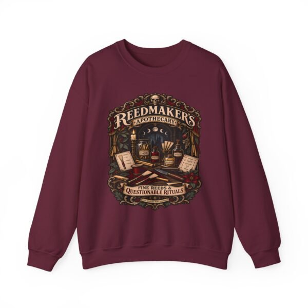 Sweatshirt — Reekmakers Apothecary Vintage Witchy Design: "Questionable Rituals" Crewneck