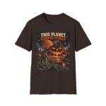 This Planet Carves Itself Graphic T-Shirt – Retro Space Explorer Tee
