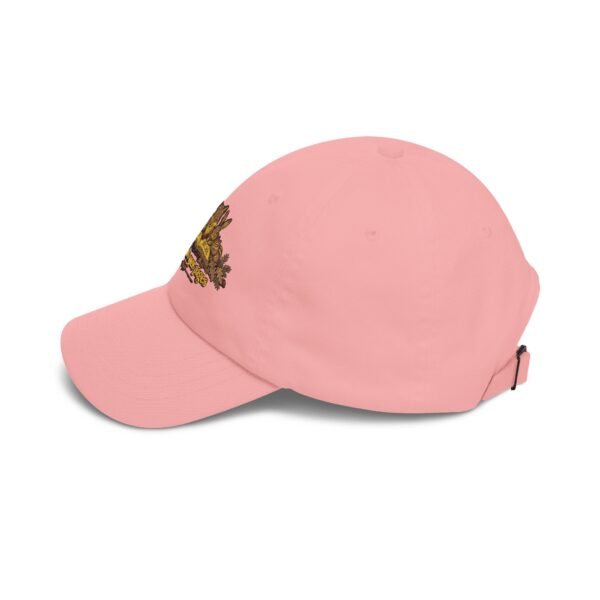 Dad Cap — “Quiet Paws, Open Pages” Cat & Owl Reading Embroidered Hat