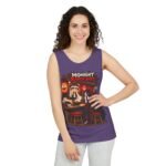 Midnight Ramen Shift Tank Top — Anime Night Owl Graphic Tank
