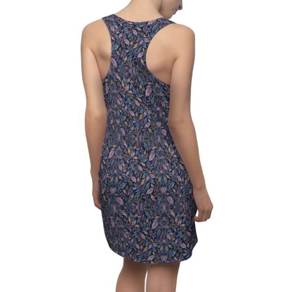 Floral Mosaic Racerback Dress — All-Over Print Summer Sundress
