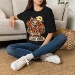 Candy Keeper Bat T-Shirt — Cute Halloween Candy Bowl Tee