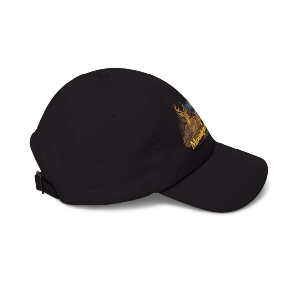 Moonlight in the Pines Dad Cap — Vintage Wilderness Embroidered Hat