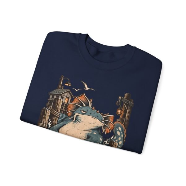 Sea Monster Harbor Beast Crewneck Sweatshirt