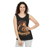 Rosie Tattooed Worker 'A Life in Line Work' Tank Top | Retro Pinup Workwear