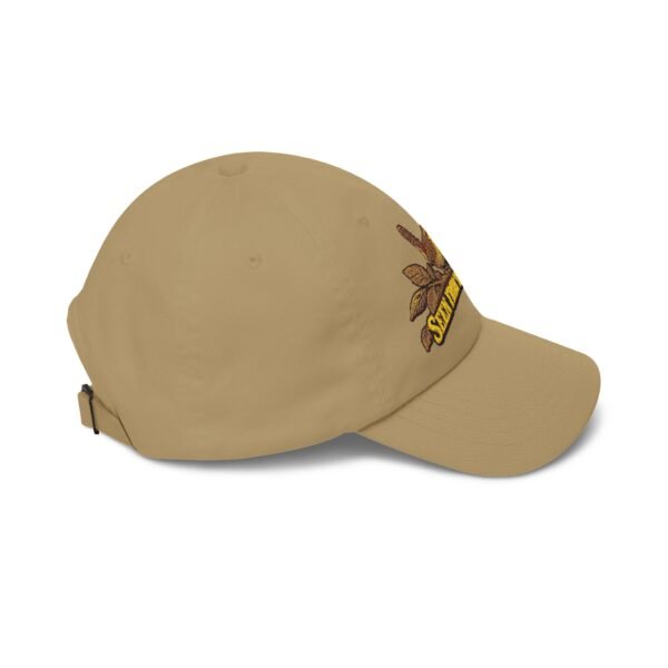 Seen From The Porch Dad Cap — Bird & Leaves Embroidered Baseball Hat