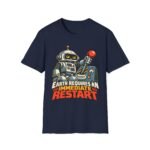 Robot 'Earth Requires an Immediate Restart' T-Shirt