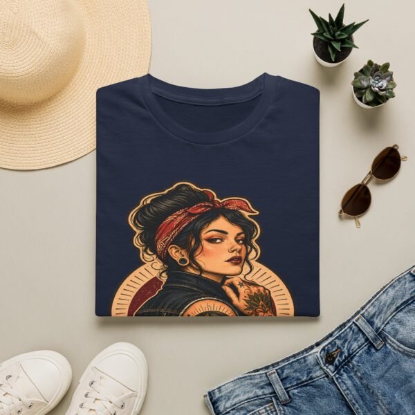 Tattooed Rosie Tee — "A Life in Linework" Graphic T-Shirt