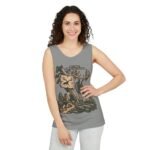 Adventure Tank Top – “Not Lost, Just Taking the Scenic Route” Moose & Hiker Design