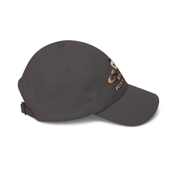 Puck Prep Crew Dad Cap — Embroidered Hockey Raccoon Baseball Hat