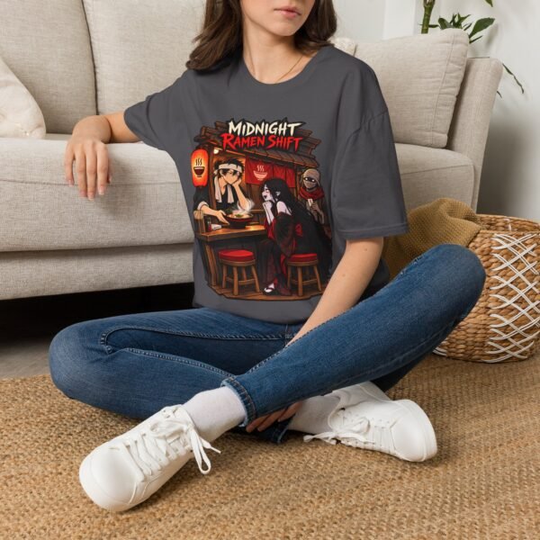 Midnight Ramen Shift Anime Ramen Shop T-Shirt