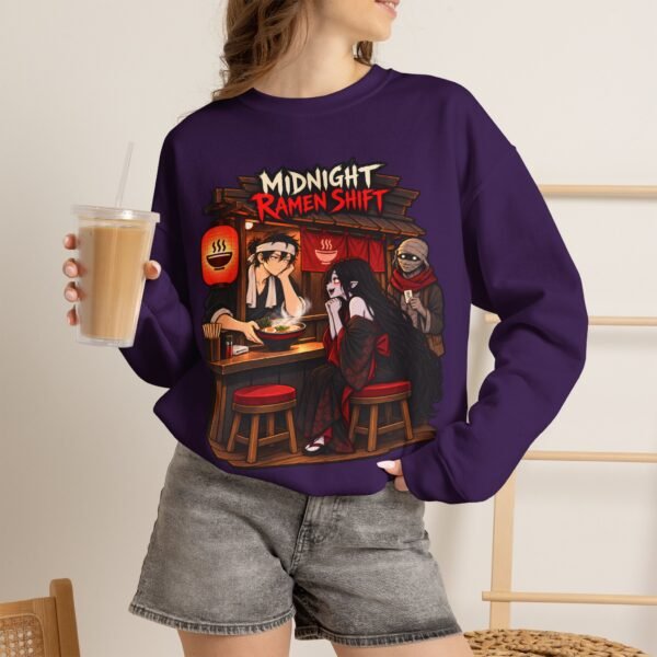 Midnight Ramen Shift Crewneck Sweatshirt