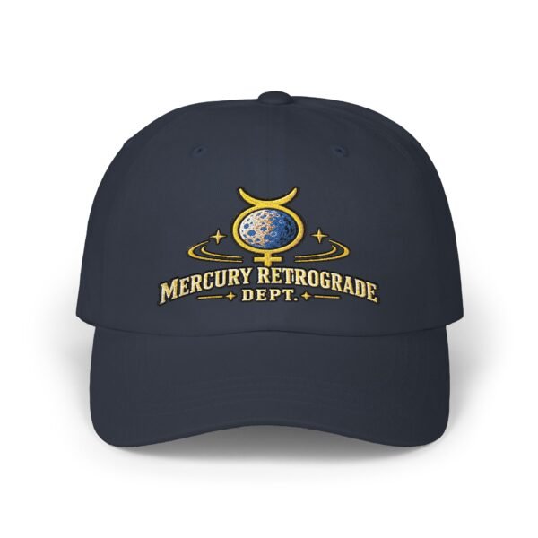 Mercury Retrograde Dept. Vintage Astrology Embroidered Dad Cap