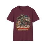 Moonbase Sanitation Crew T-Shirt — Retro Space Possum Graphic Tee
